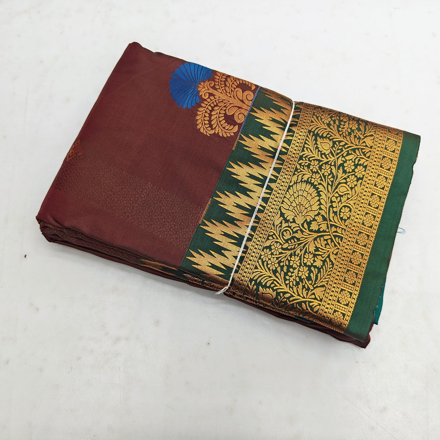 🌺 _Electronic copper Zari SOFT SILK Sarees _🌺