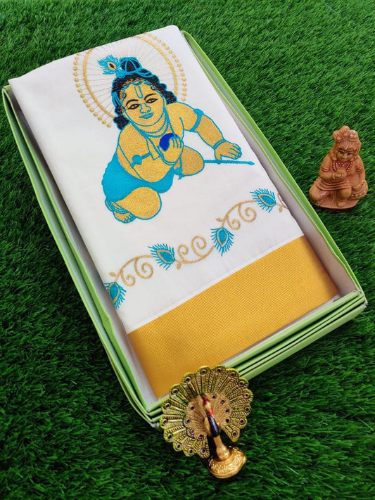 Traditional ONAM Kasavu Collection