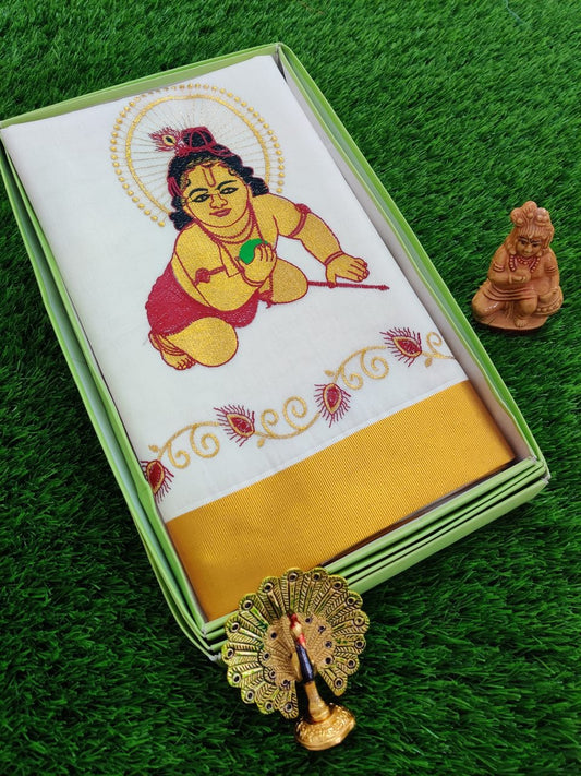 Traditional ONAM Kasavu Collection