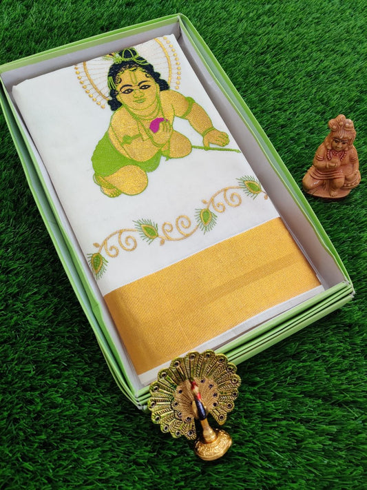 Traditional ONAM Kasavu Collection