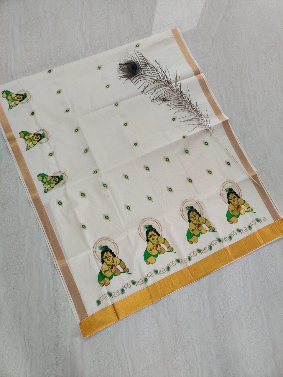 Traditional ONAM Kasavu Collection