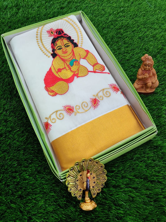 Traditional ONAM Kasavu Collection