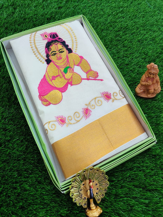 Traditional ONAM Kasavu Collection