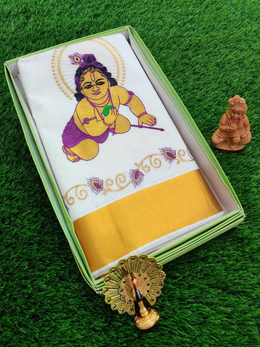 Traditional ONAM Kasavu Collection