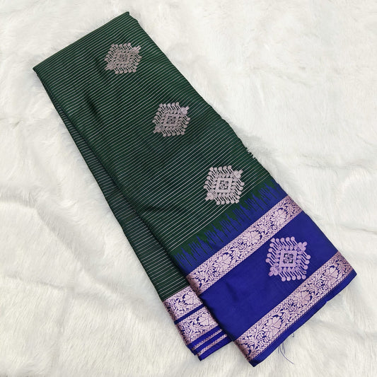🌺 *_Pink Zari SOFT SILK Sarees _*🌺