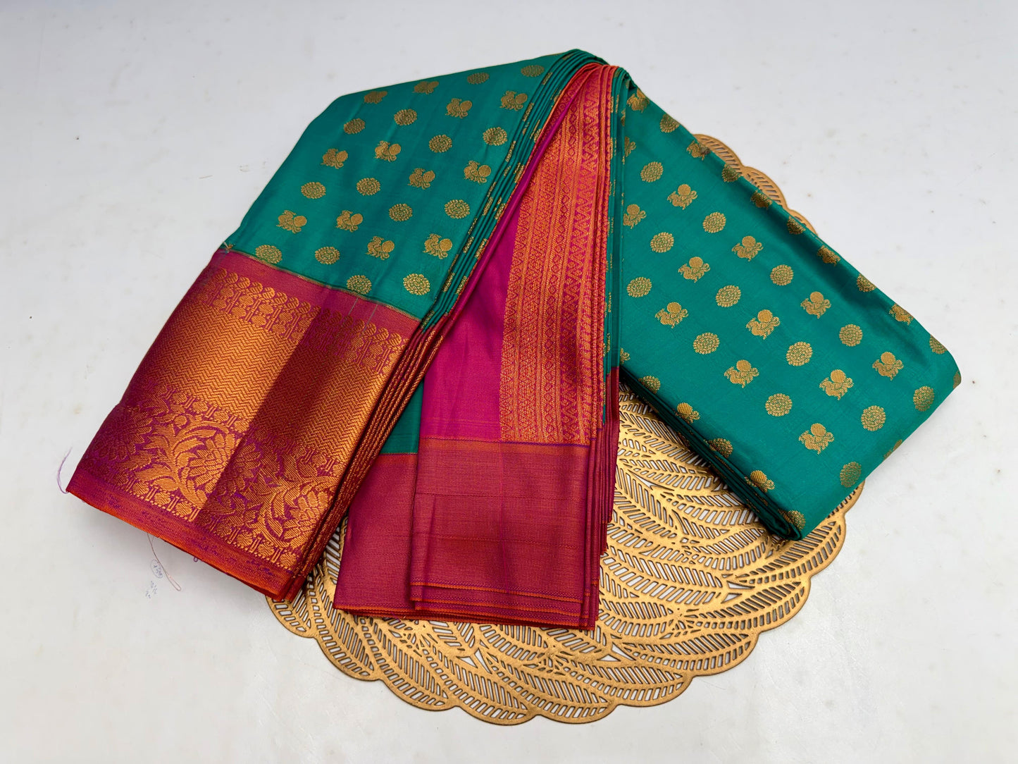 Pink Zari SOFT SILK Sarees _🌺