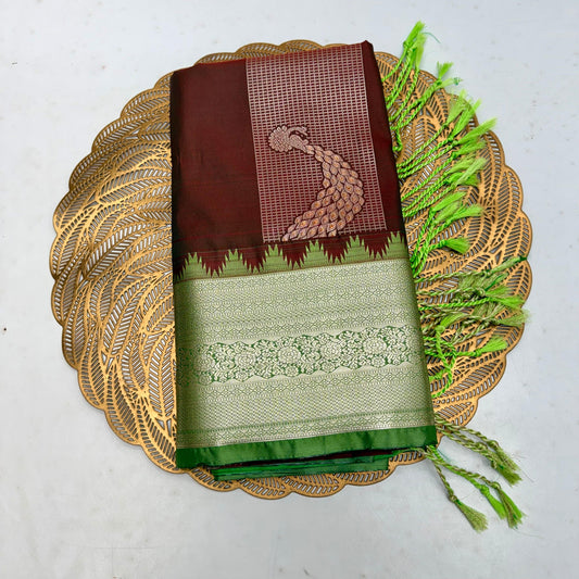 🌺 Luxury yarn kanchipuram  SOFT SILK Sarees _*🌺