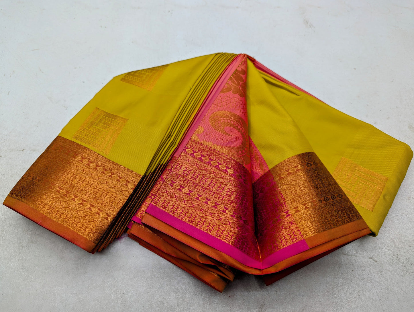 Fancy contrast Border SOFT SILK Sarees _