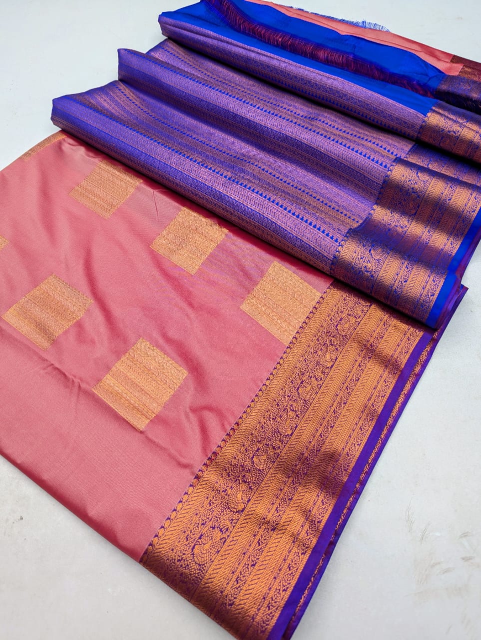 Fancy Border SOFT SILK Sarees