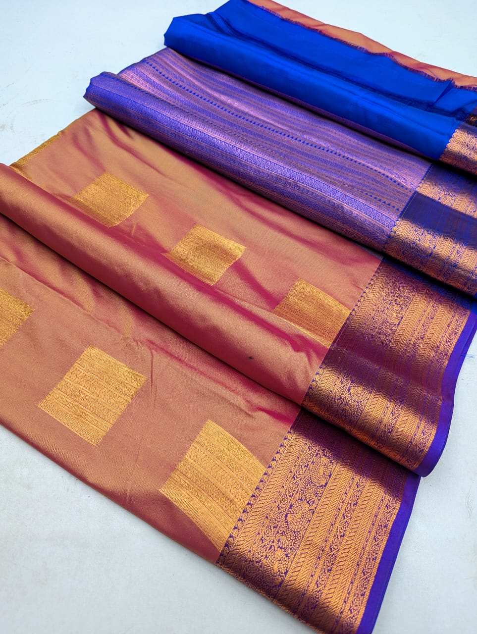 Fancy Border SOFT SILK Sarees