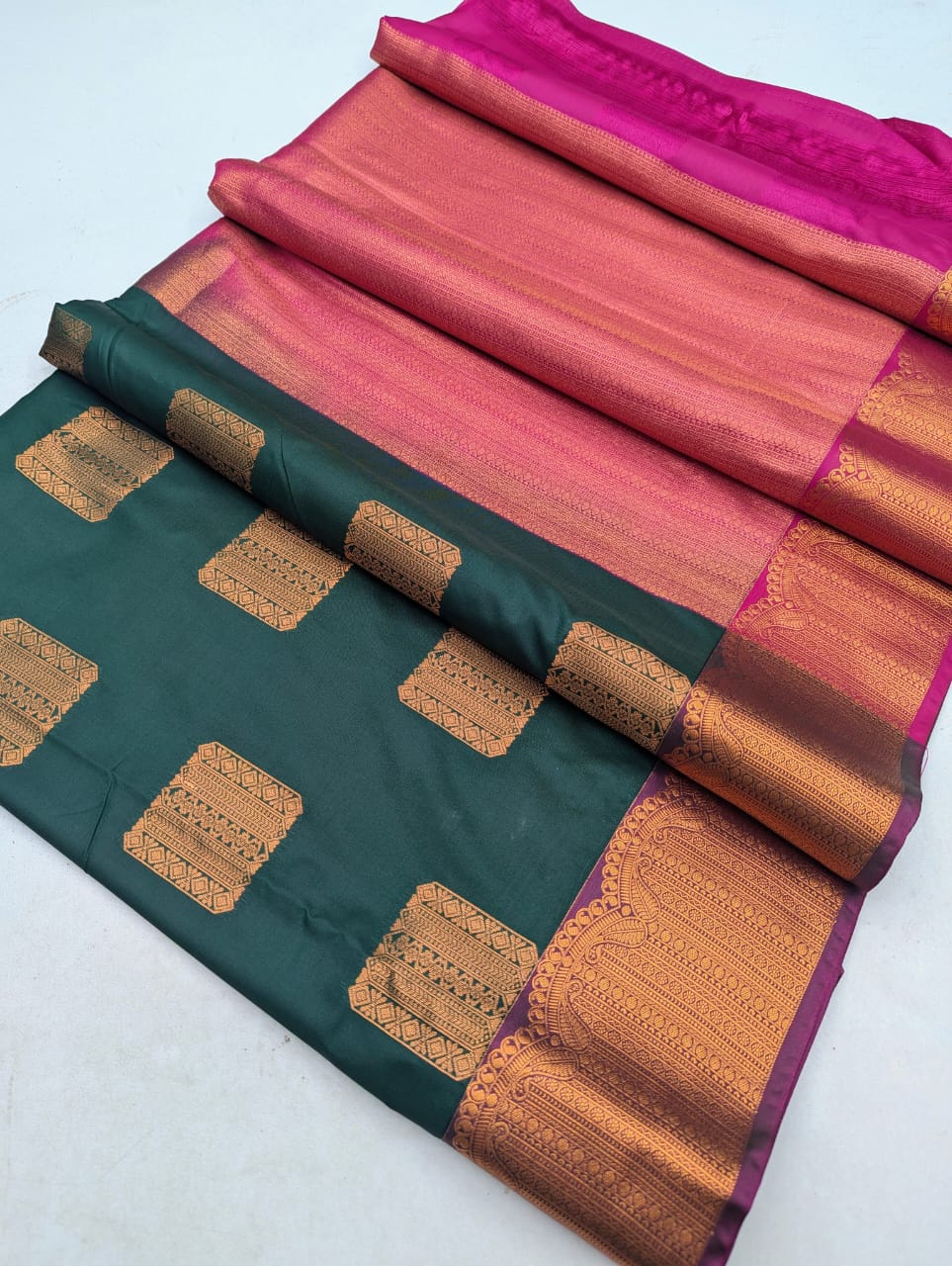 Fancy Border SOFT SILK Sarees