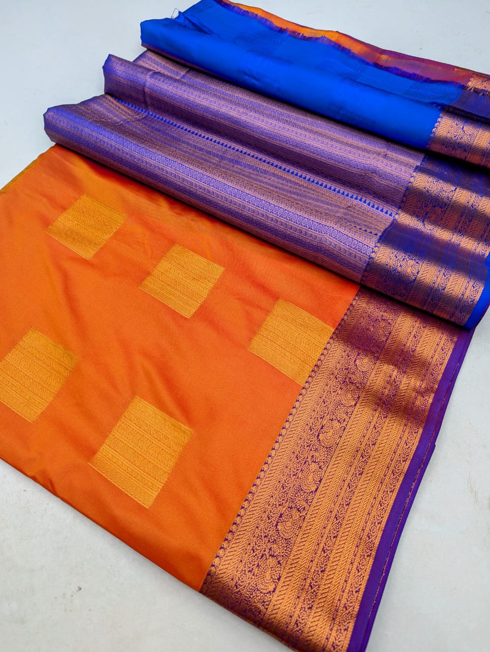 Fancy Border SOFT SILK Sarees